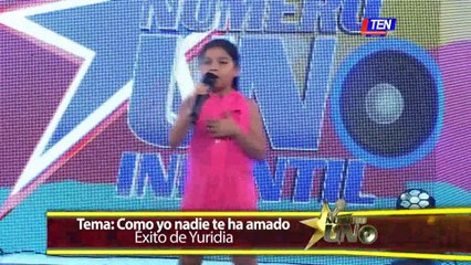 Dulce cautiva al jurado con su presentación