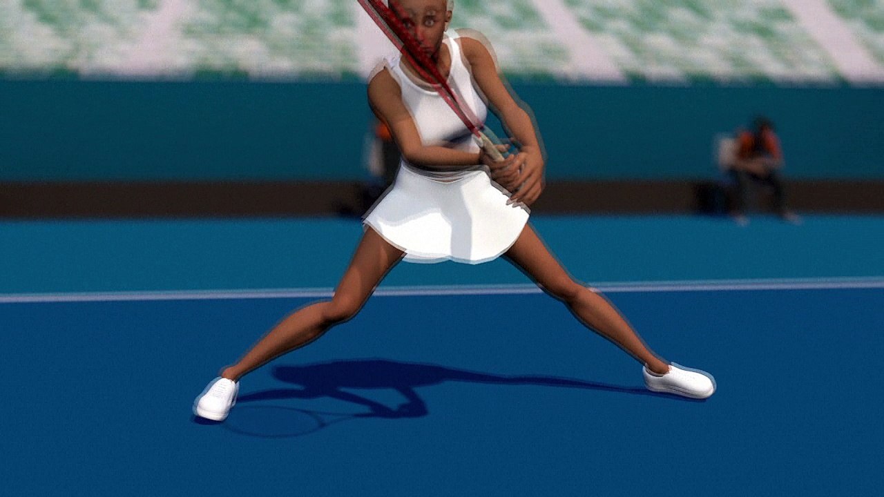 Las canchas de tenis