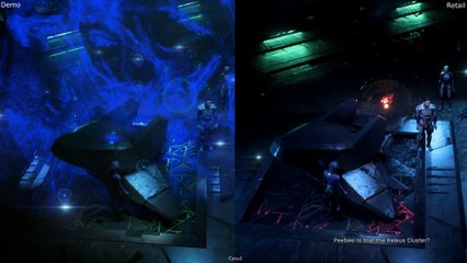 Mass Effect Andromeda PS4 Pro Demo vs Retail Graphics Comparison