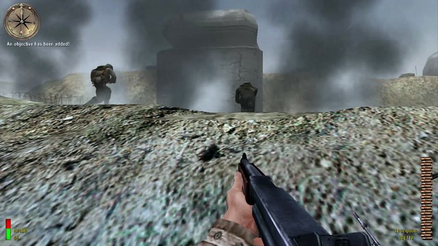 Medal of Honor Allied Assault vs Frontline - Omaha Beach Landing Mission Comparison