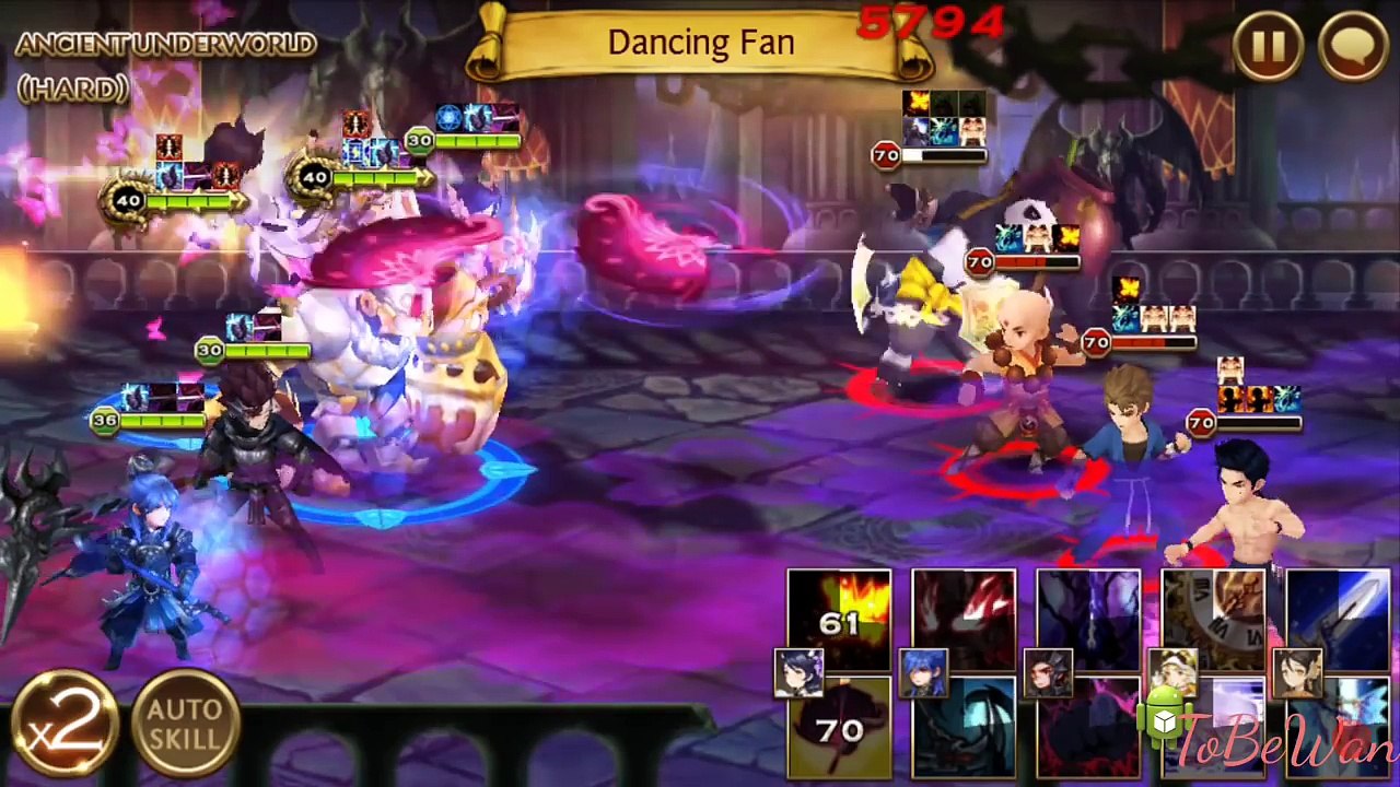 [Seven Knights] How To Clear Daily Hard (Wednesday) GA