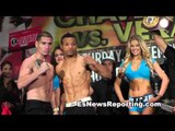 karim mayfield weigh in face off and interview - EsNews Boxing
