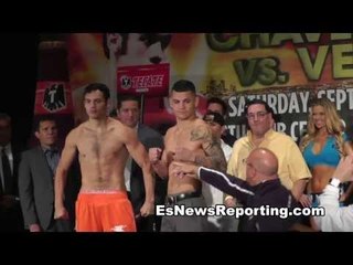 chavez jr vs bryan vera faceoff EsNews Boxing