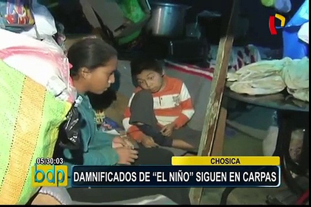 Chosica: más de 3 mil damnificados por el “Niño” continúan viviendo en albergues