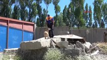 Erzurum Afad'ın Arama Köpeği 'Herkül'ü Emekli Oldu