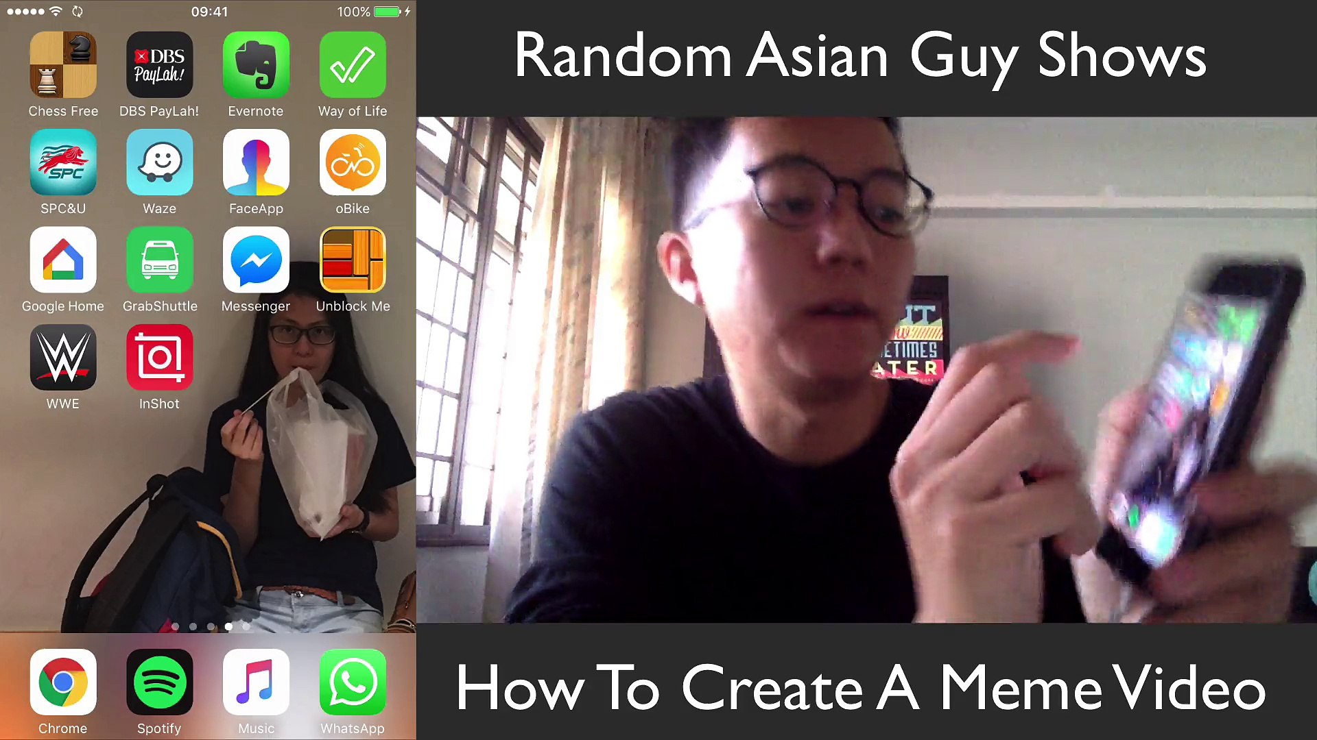 How to create a meme video using free software