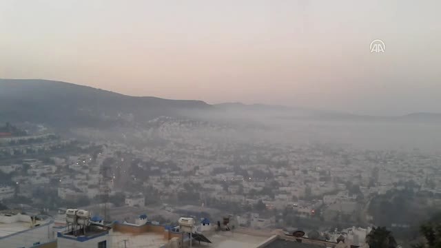 Bodrum Katı Atık Depolama Alanındaki Yangın - Muğla