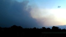 Denizli'de Orman Yangını... Yangının Tehdit Ettiği 2 Mahalle Boşaltıldı
