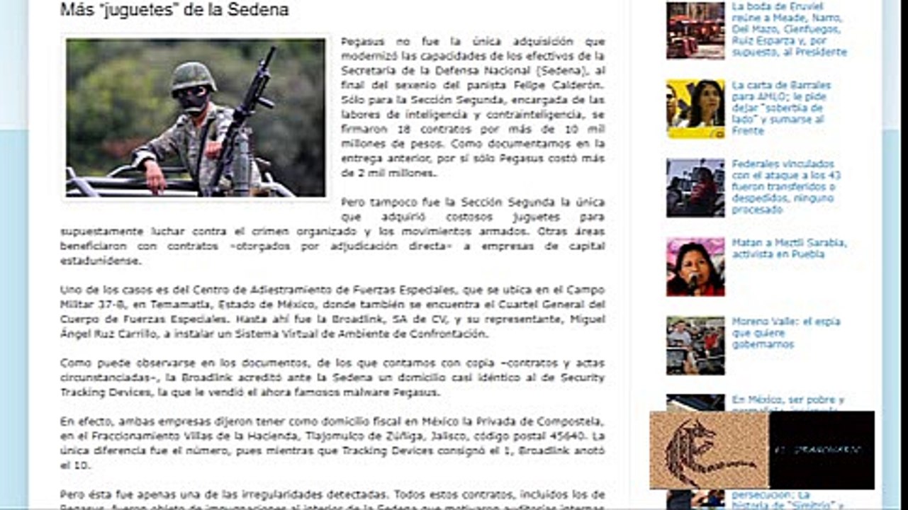 Los otros juguetes de la SEDENA