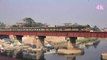 Haor Express Train Passing Tongi Bridge , Dhaka, Bangladesh