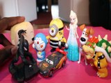 BOSS BABY INVENTS SPIDERMAN MAX DORAEMON  ELSA LIGHTENING MCQUEEN CARS 3 MINIONS BOWSER DREAMWORKS Toys Kids Video