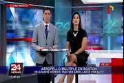 EEUU: atropello múltiple deja 9 heridos en el aeropuerto de Boston