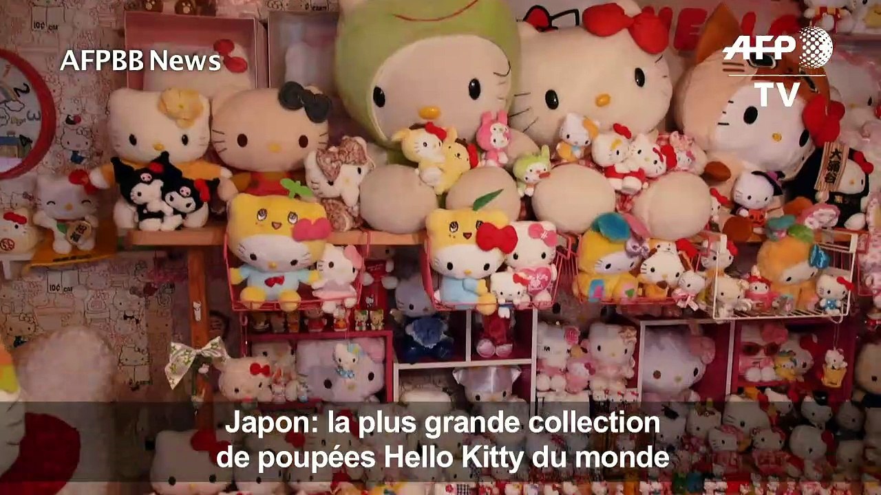 Japon: la plus grande collection de poupées Hello Kitty du monde