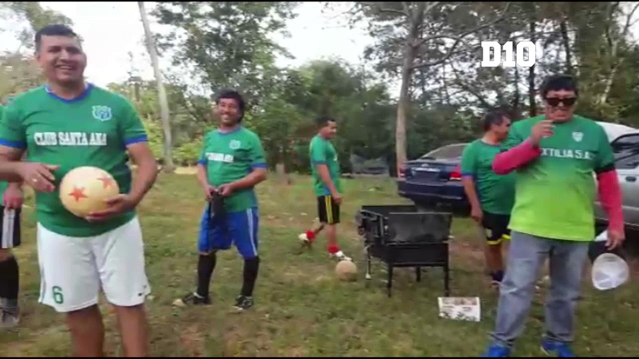 Hernán Florentín celebra la vida.