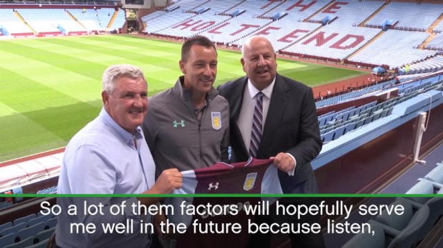 Terry intent on learning from Bruce at Aston Villa