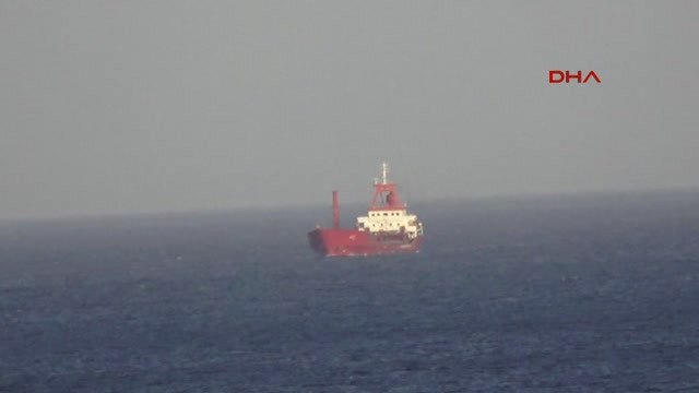 Marmaris Yunanlıların Saldırdığı Kuru Yük Gemisi Marmaris'te