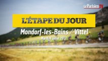 Tour de France . Etape 4 : Mondorf-les-Bains-Vittel