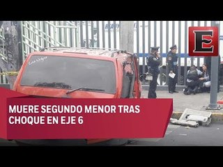 Segunda víctima mortal tras choque de 2 camionetas en Eje 6