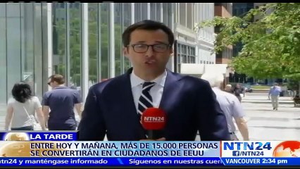Al menos 15.000 inmigrantes recibirán la ciudadanía americana en el cumpleaños número 241 de EE. UU.