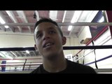 mexican boxing prospect fan of floyd on watching canelo fight with alvarez fans EsNews Boxing