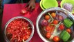 Cooking Pasta for 50 People - Cooking Spicy Pasta with Dry Shrimps - Cooking Pasta in Our Village