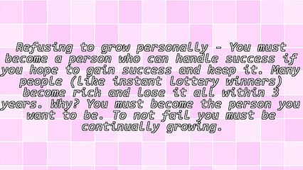 Failing in Sales in An Option