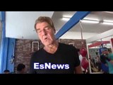 Joe Goossen - On Horn vs Pacquiao Says Upset Is Not As Big As Tyson vs Buster Douglas EsNews Boxing