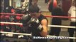 boxing star joel diaz jr shadow boxing in big bear ca - EsNews Boxing