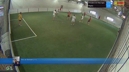 But de Mickaël  (1-1) - Pompiers de Chauvigny Vs Kirghiz - 03/07/17 20:00 - Ligue 2