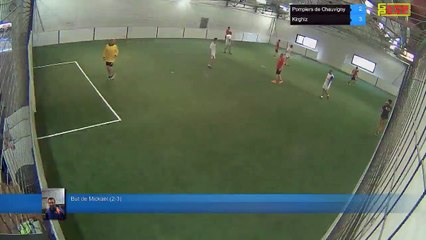 But de Mickaël  (2-3) - Pompiers de Chauvigny Vs Kirghiz - 03/07/17 20:00 - Ligue 2