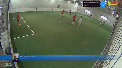 But de Mickaël  (7-6) - Pompiers de Chauvigny Vs Kirghiz - 03/07/17 20:00 - Ligue 2
