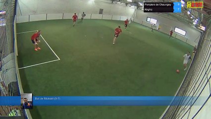 But de Mickaël  (9-7) - Pompiers de Chauvigny Vs Kirghiz - 03/07/17 20:00 - Ligue 2