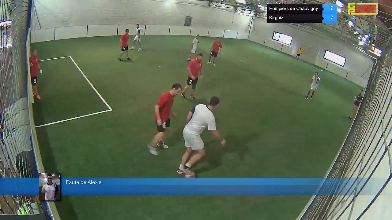 Faute de Alexis   - Pompiers de Chauvigny Vs Kirghiz - 03/07/17 20:00 - Ligue 2 - Poitiers Game Parc