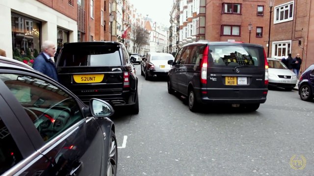 James Stunt & Petra Ecclestone Arrive at Harrods