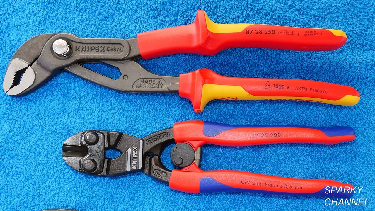 Knipex Alligator vs Cobra Water Pump Pliers