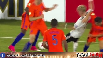 ยูโรU19-เยอรมัน พบ เนเธอร์แลนด์ 1 - 4