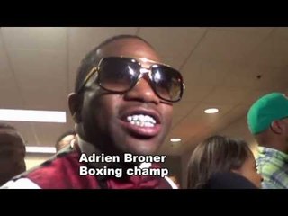 adrien broner on floyd mayweather beating canelo alvarez - EsNews Boxing