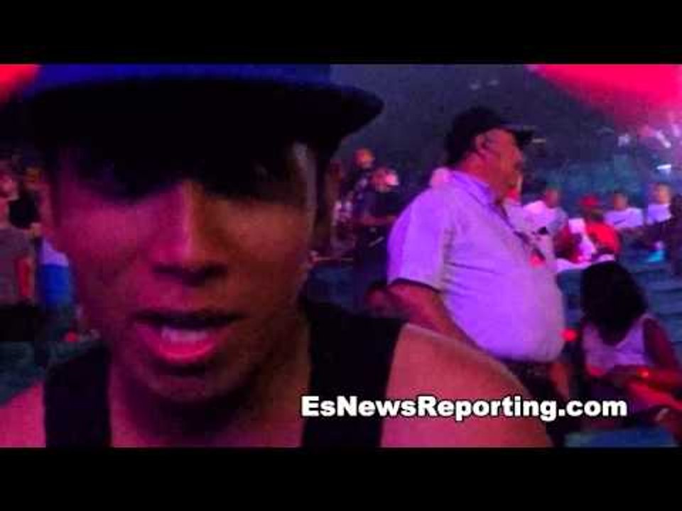 mayweather vs canelo fans exited EsNews Boxing