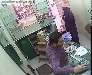 Girl Stealing From Shop
