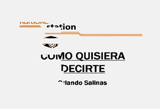 Los Angeles Negros - Como quisiera decirte (Karaoke)