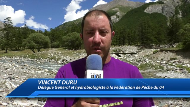 Alpes de Haute-Provence : session de pêche électrique à Saint-Paul-sur-Ubaye