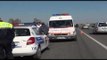 Ora News - Aksident - Përplasen dy makina në aksin Lezhë-Shkodër, dy të plagosur