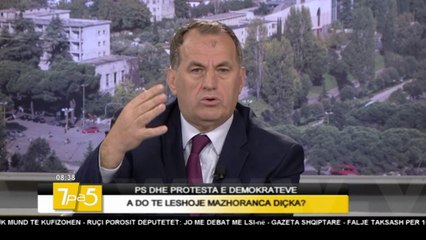 7pa5 - PS dhe protesta e demokrateve - 28 Mars 2017 - Show - Vizion Plus