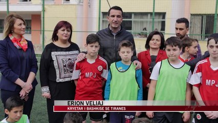 Inaugurohen dy fusha të reja sportive në Tiranë - News, Lajme - Vizion Plus