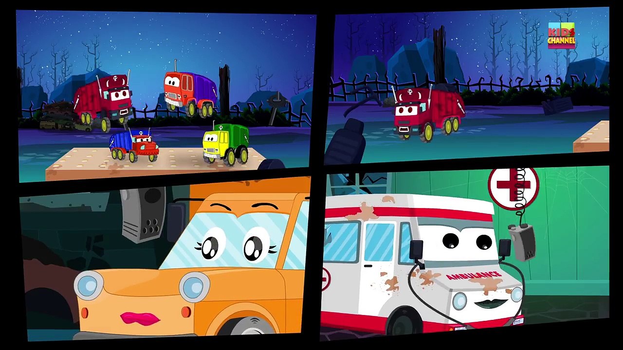 Scary Garbage Trucks | Nursery Rhymes For Kids...