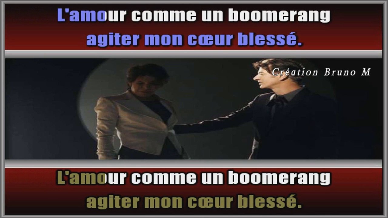 Étienne Daho & Dani - Comme un boomerang KARAOKE / INSTRUMENTAL