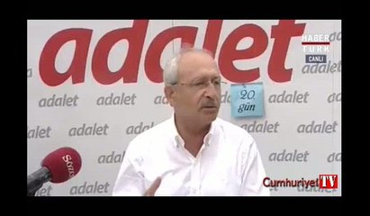 Kılıçdaroğlu canlı yayında imzayı attı! CHP, AİHM'e gidiyor