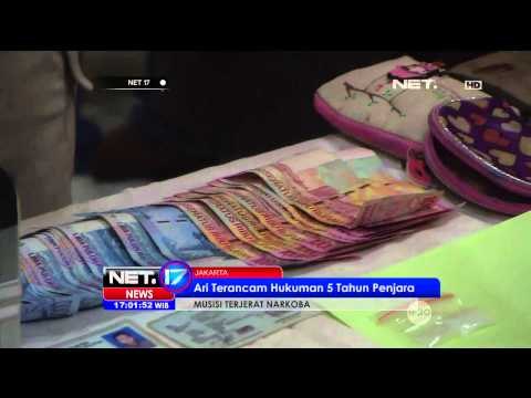 Gitaris Grup Band Padi tertangkap tangan menggunakan narkoba jenis ekstasi - NET17