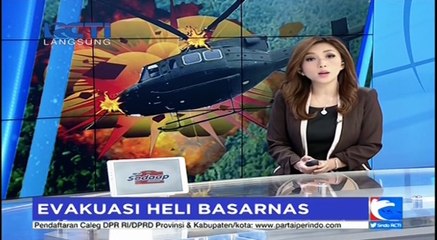 Tim SAR Mulai Evakuasi Helikopter Basarnas