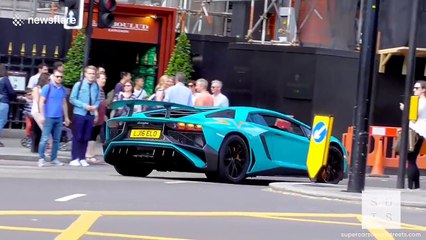 Supercars invade London as summer starts